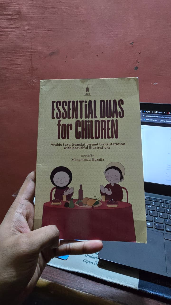 50+ Essential Duas - Book for Kids
