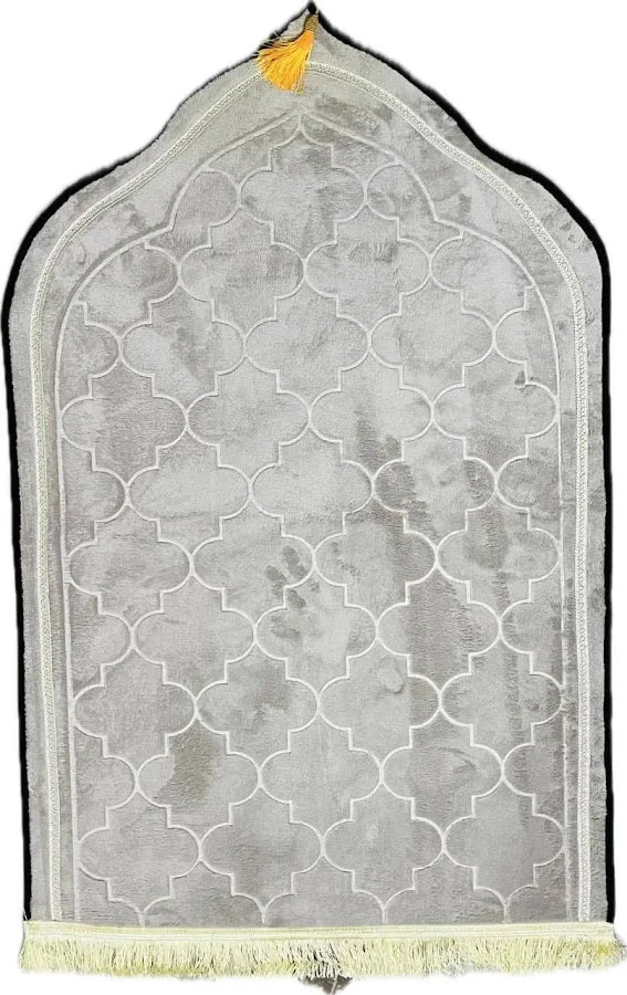 Premium Velvet Islamic Prayer Mat | Soft Luxury Sajadah for Daily Salah